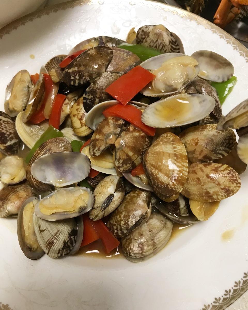爆炒花蛤