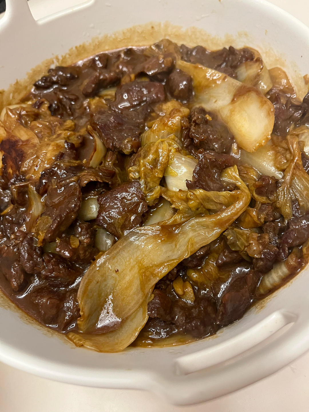 牛肉炒娃娃菜，巨巨巨…巨好吃，快去做！