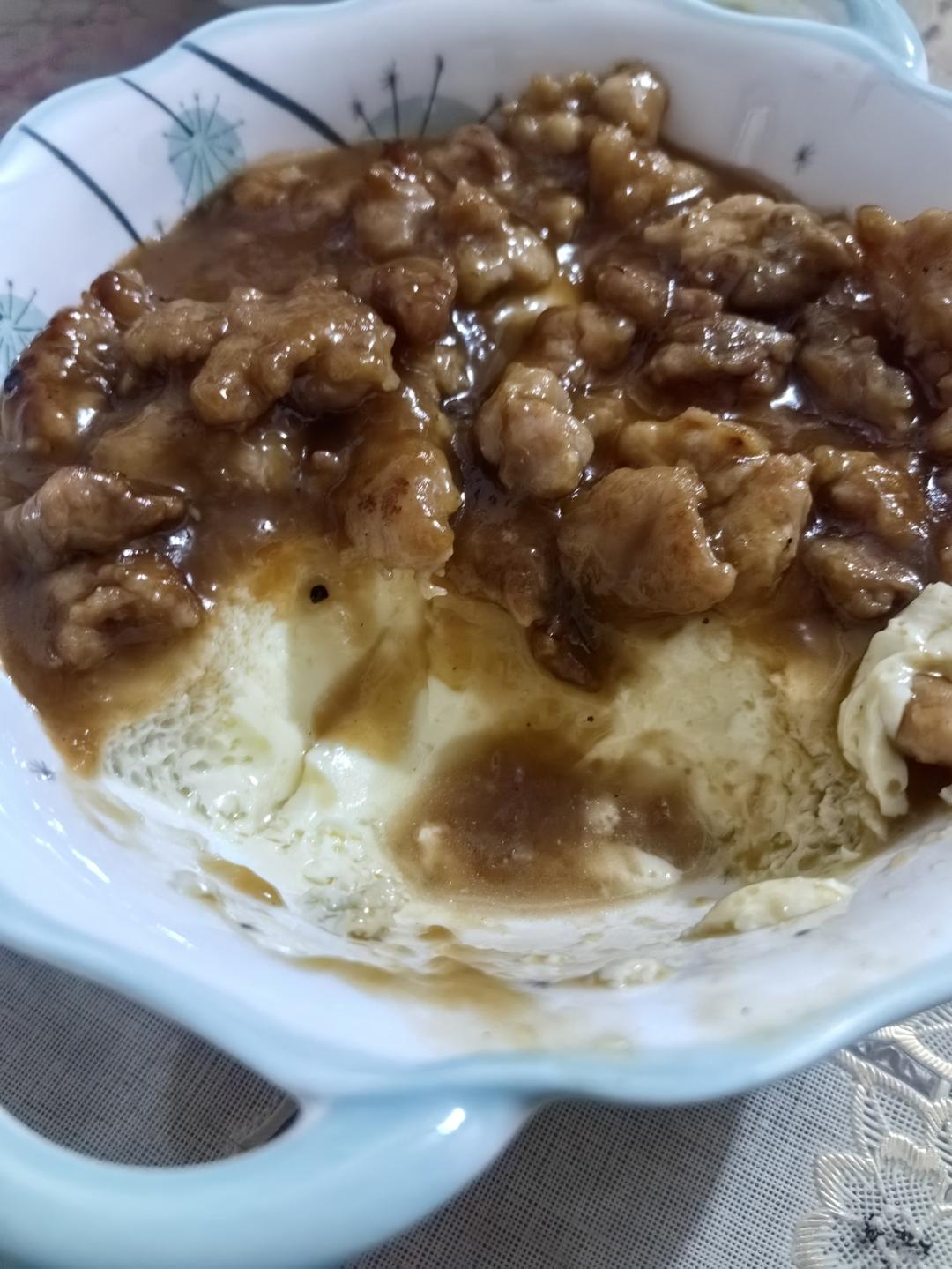 比布丁还要嫩！巨好吃又营养的肉末水蒸蛋