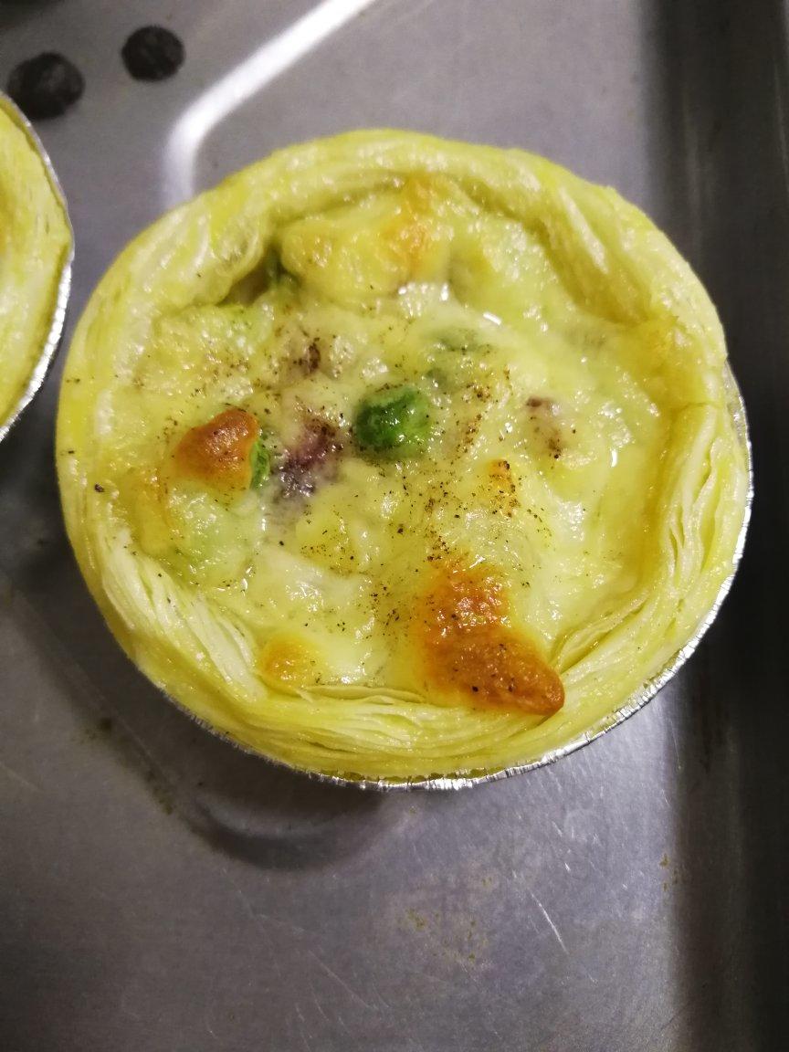 黑胡椒火腿芝士蛋挞