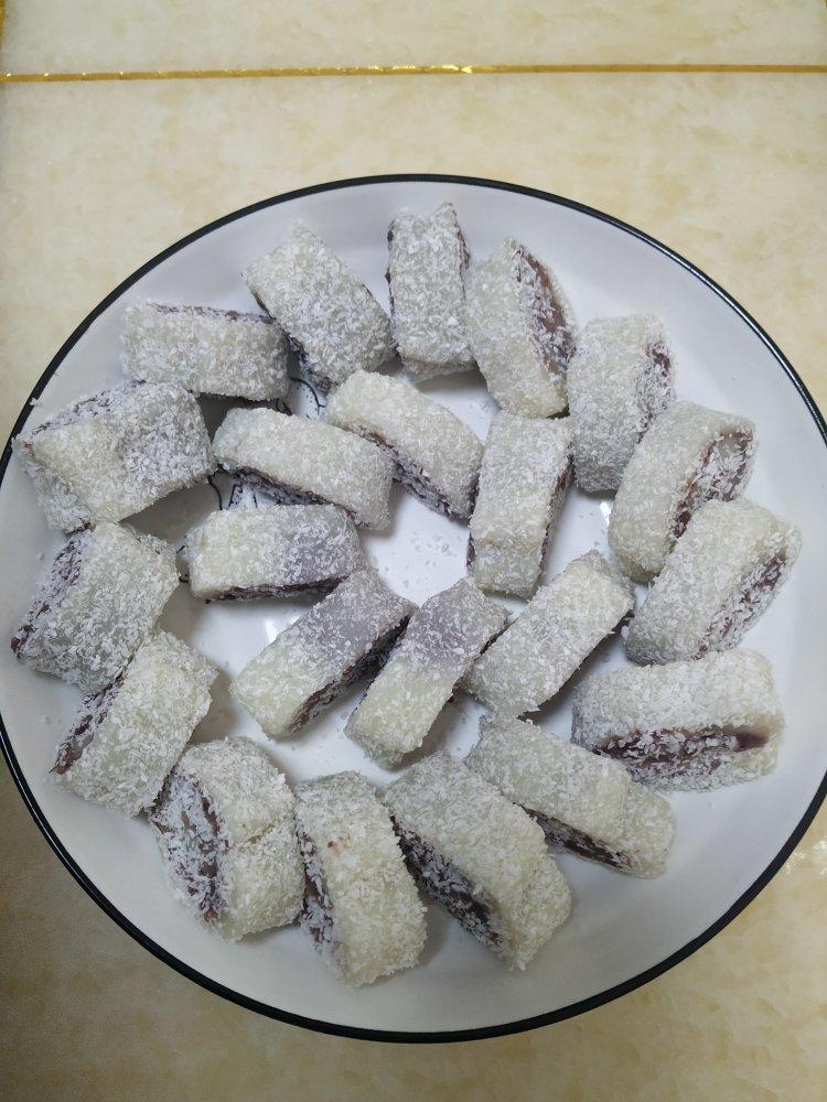 糯米红豆卷