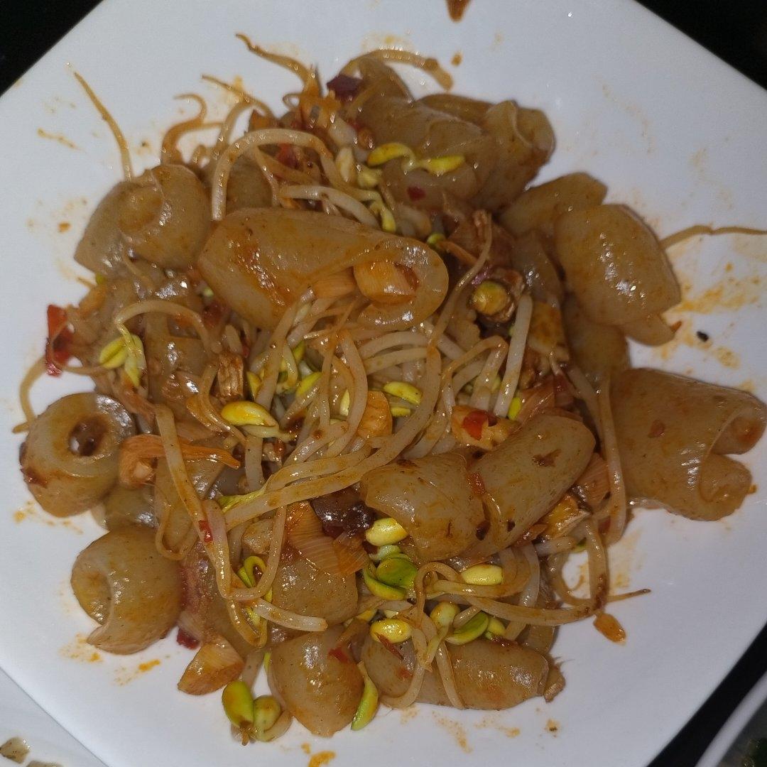爆炒猪头肉/猪肉皮
