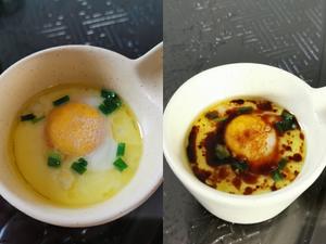 葱油核桃蒸蛋的做法 步骤6