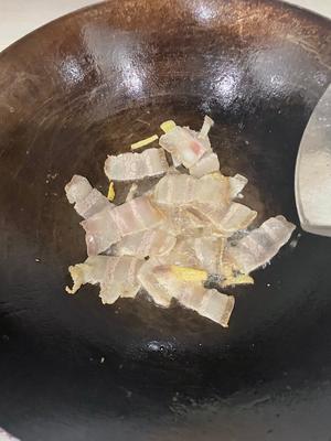 腊肉莴苣片的做法 步骤7