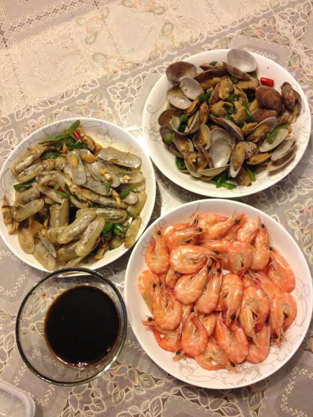 爆炒蛏子