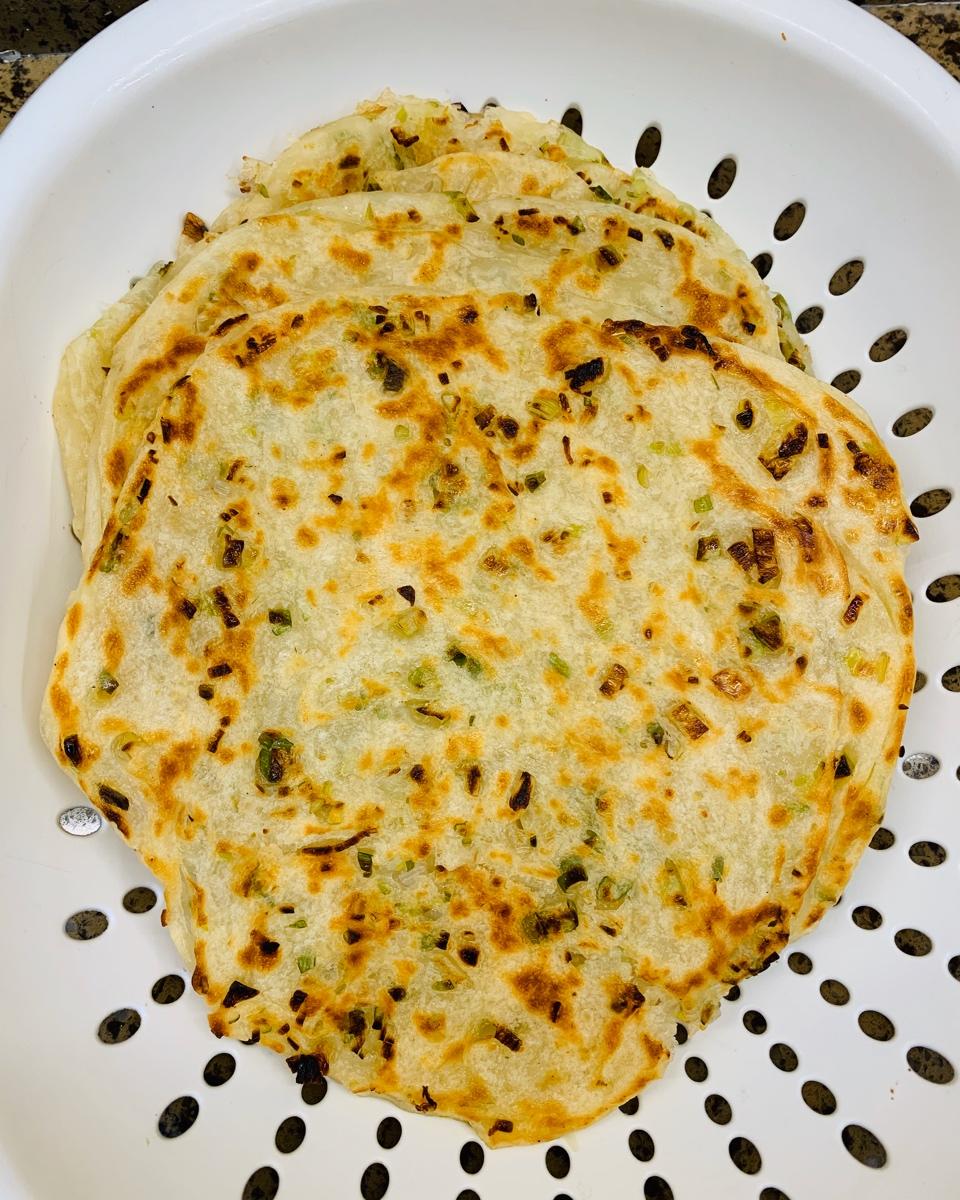 家常葱花饼
