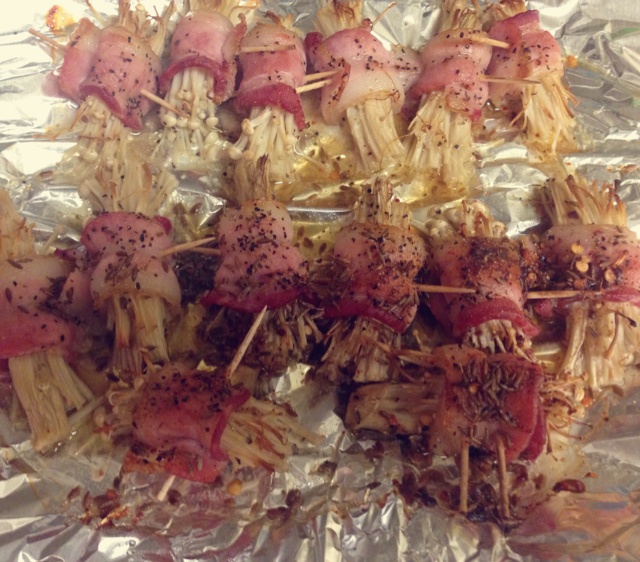 香烤培根金针菇