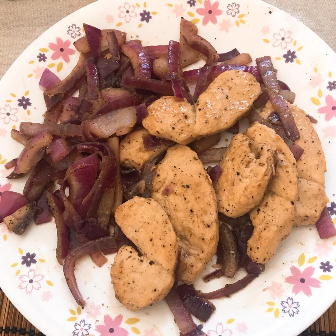 蚝油煎鸡胸肉（真的只要腌了就炒鸡嫩！（新增微波式