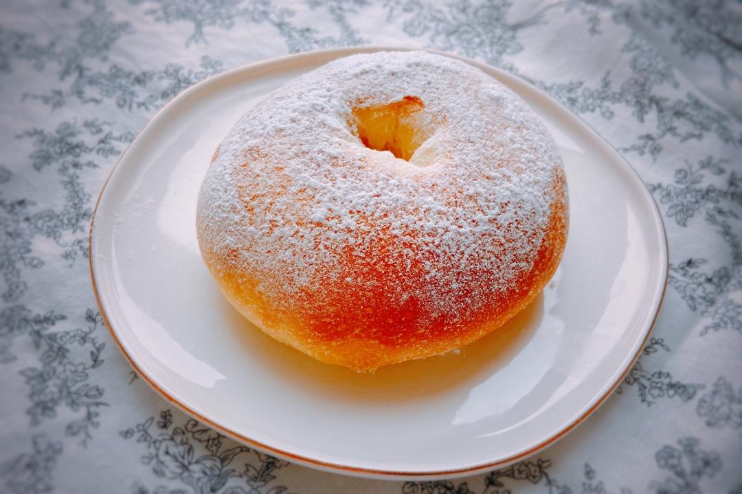 🍩超快手一小时低糖无需烤箱的甜甜圈（详细视频）