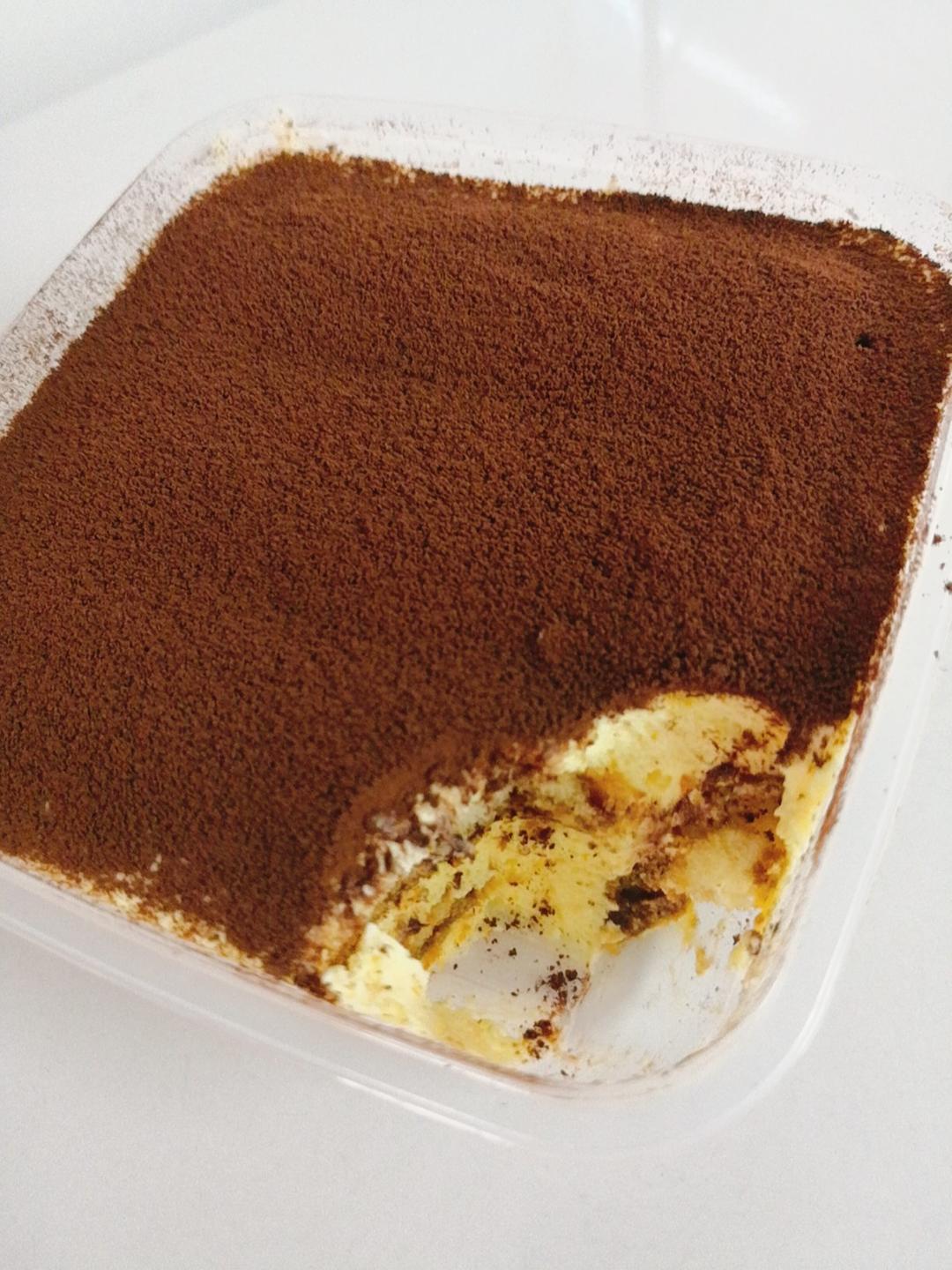 意大利提拉米苏Tiramisu(全熟、无吉利丁版)超详细