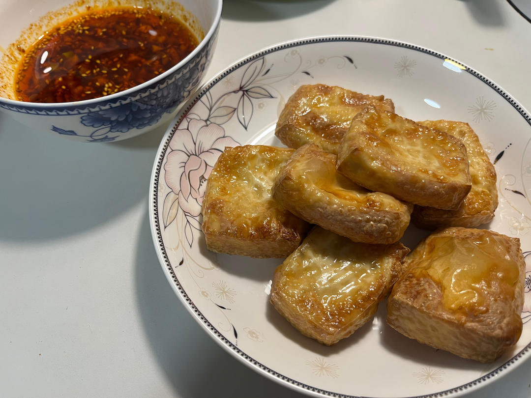 空气炸锅别闲置了❗️巨好吃～炸豆腐