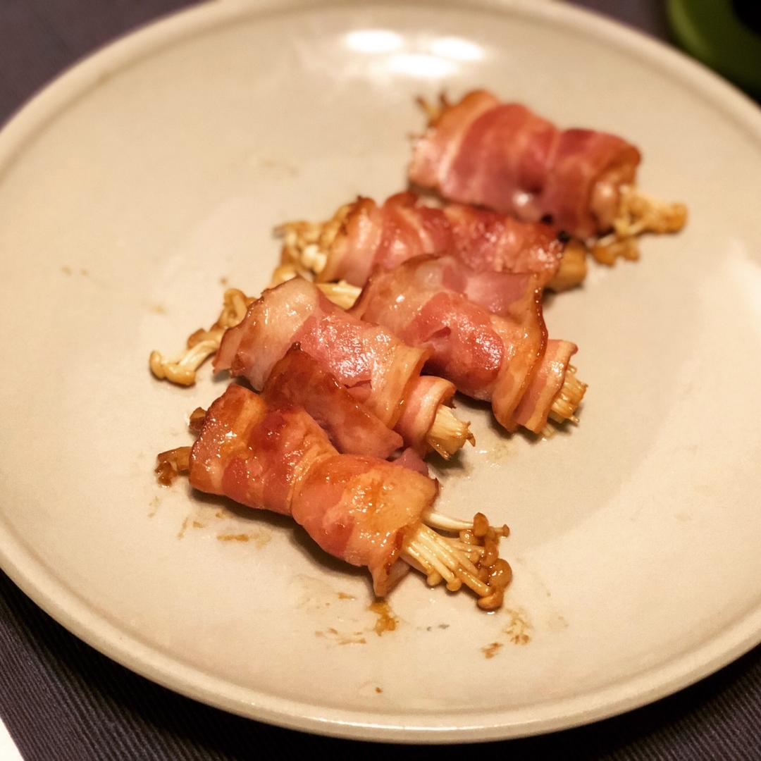 金针菇培根卷