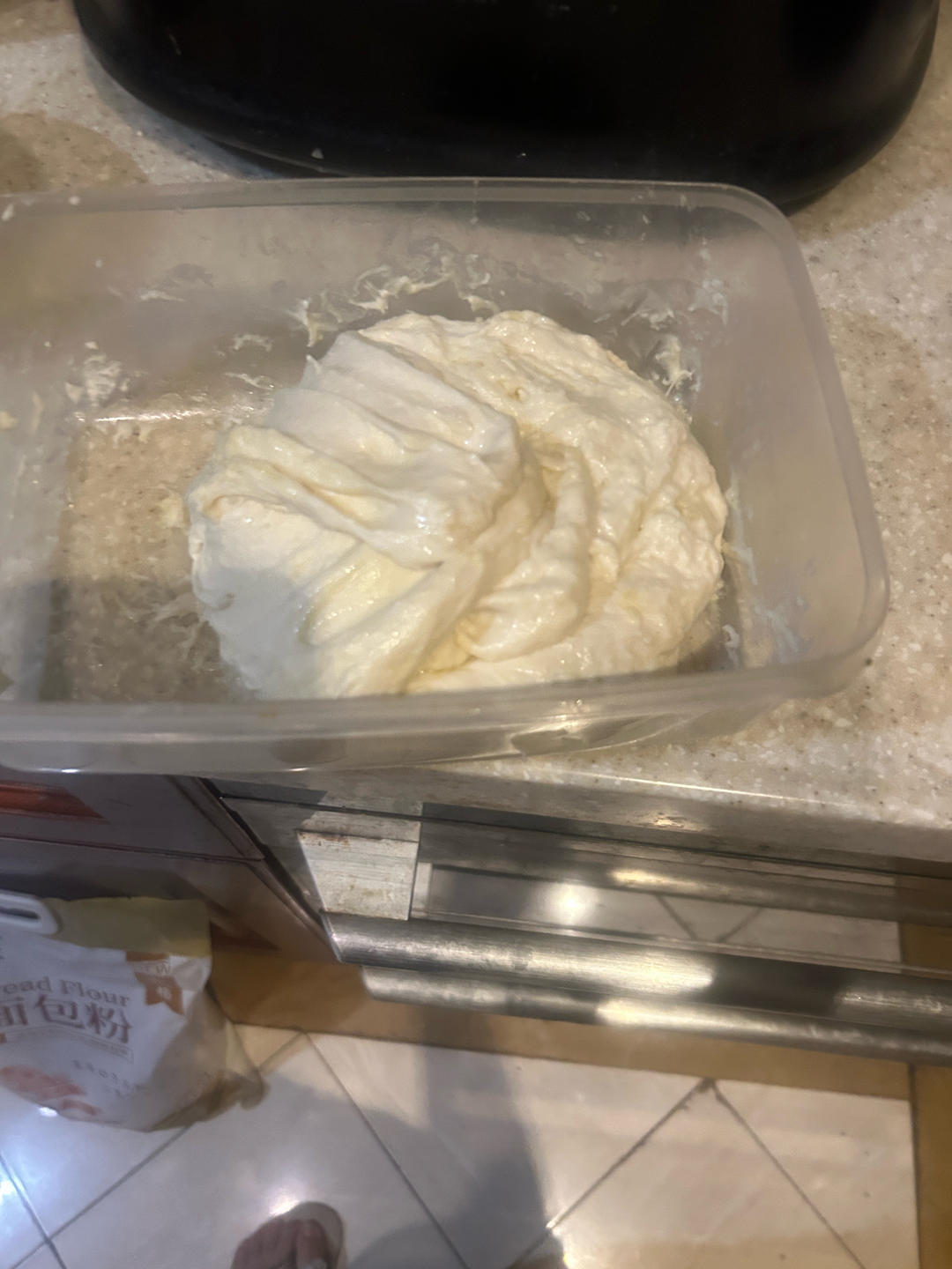 纯奶手撕吐司的做法 步骤1