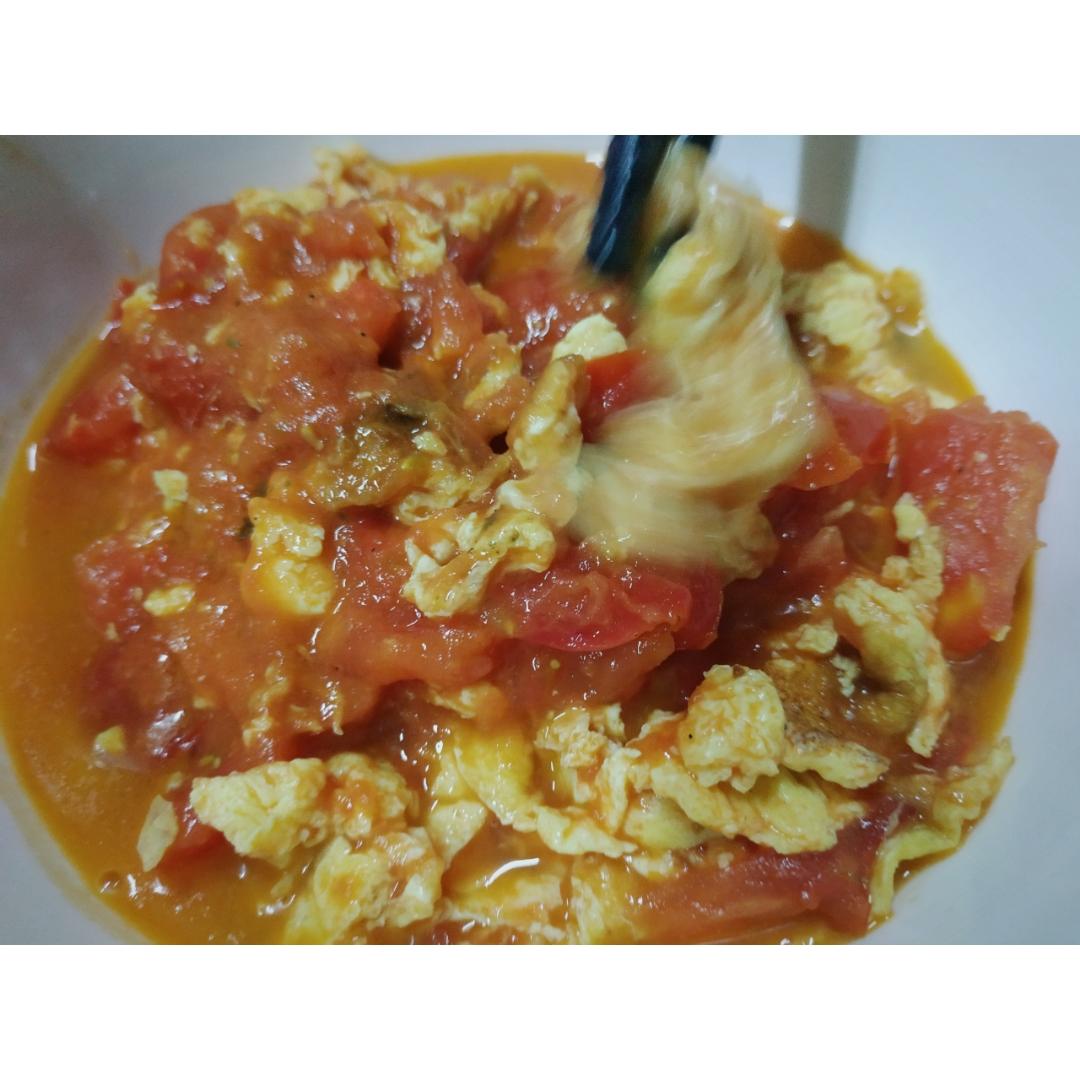 无油番茄炒蛋（营养又减肥）