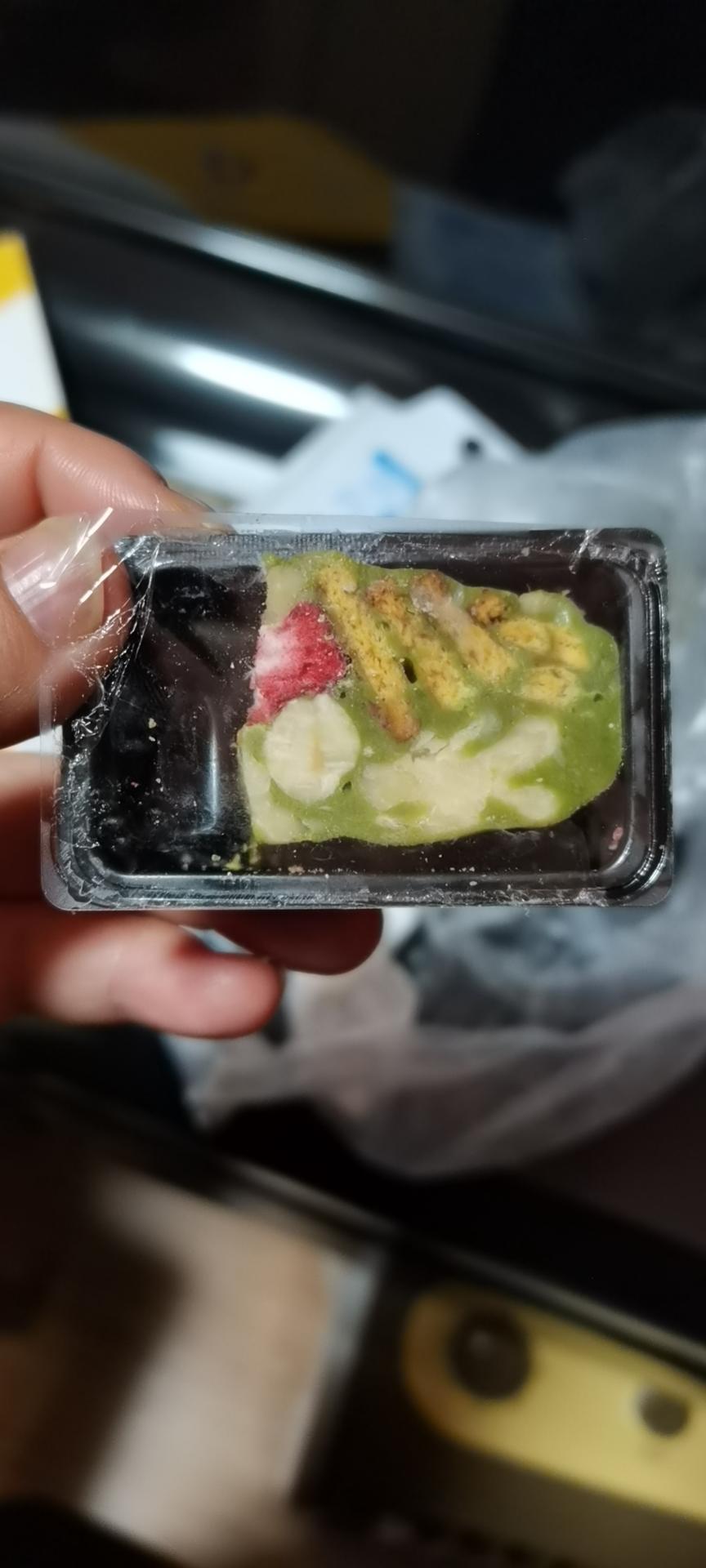 抹茶草莓🍓雪花酥