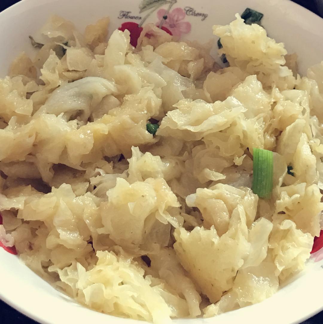 银耳炒鸡蛋