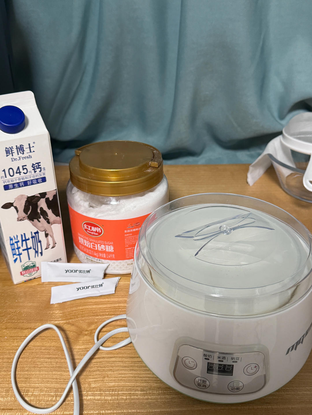 纯奶手撕吐司的做法 步骤1