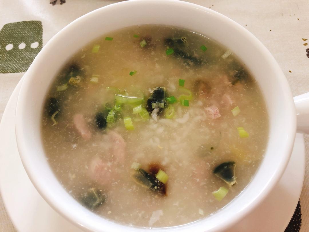 皮蛋瘦肉粥