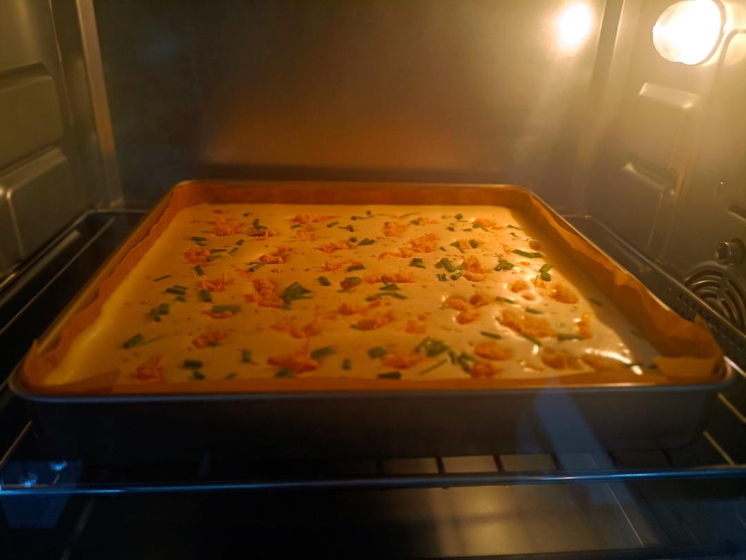 香葱海苔肉松芝麻蛋糕卷