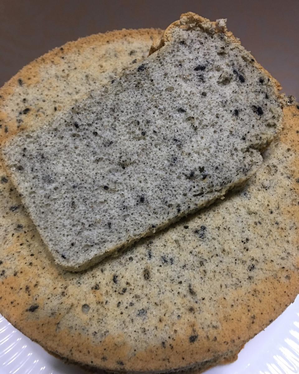 青井聪子の黑芝麻戚风蛋糕