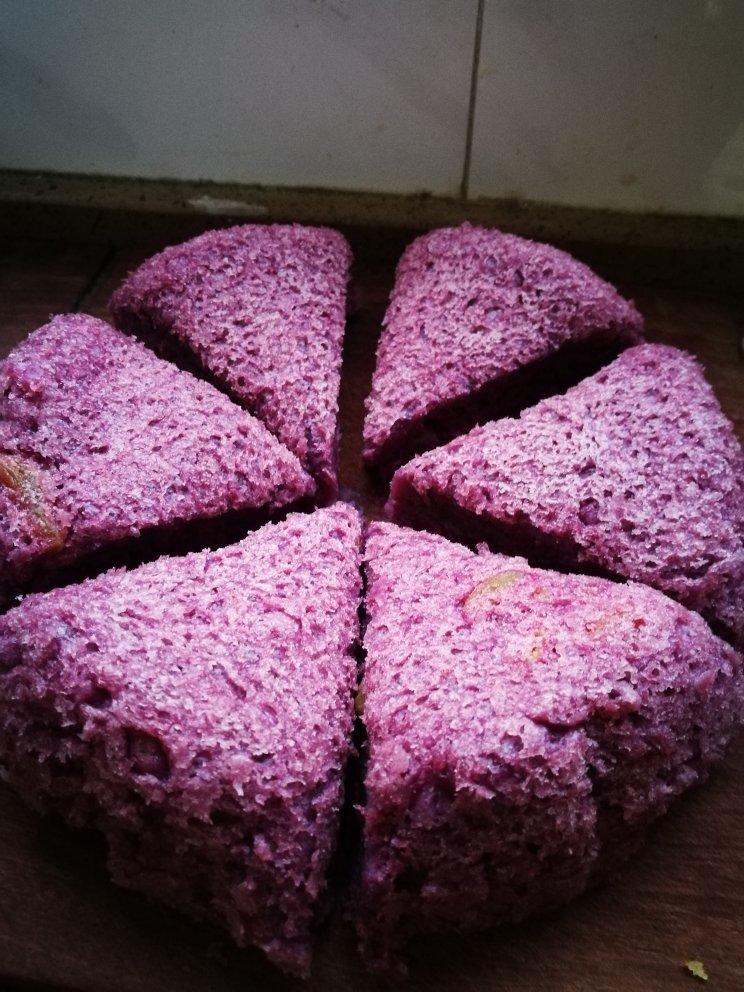 紫薯发糕