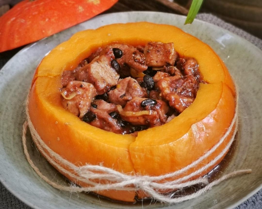 南瓜排骨盅(小美版)的做法