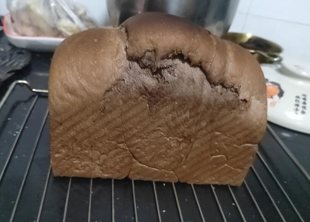 奶油巧克力吐司