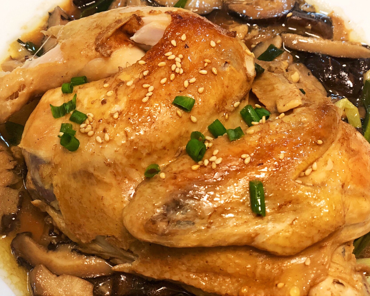 【电饭锅焗🐔鸡】的做法