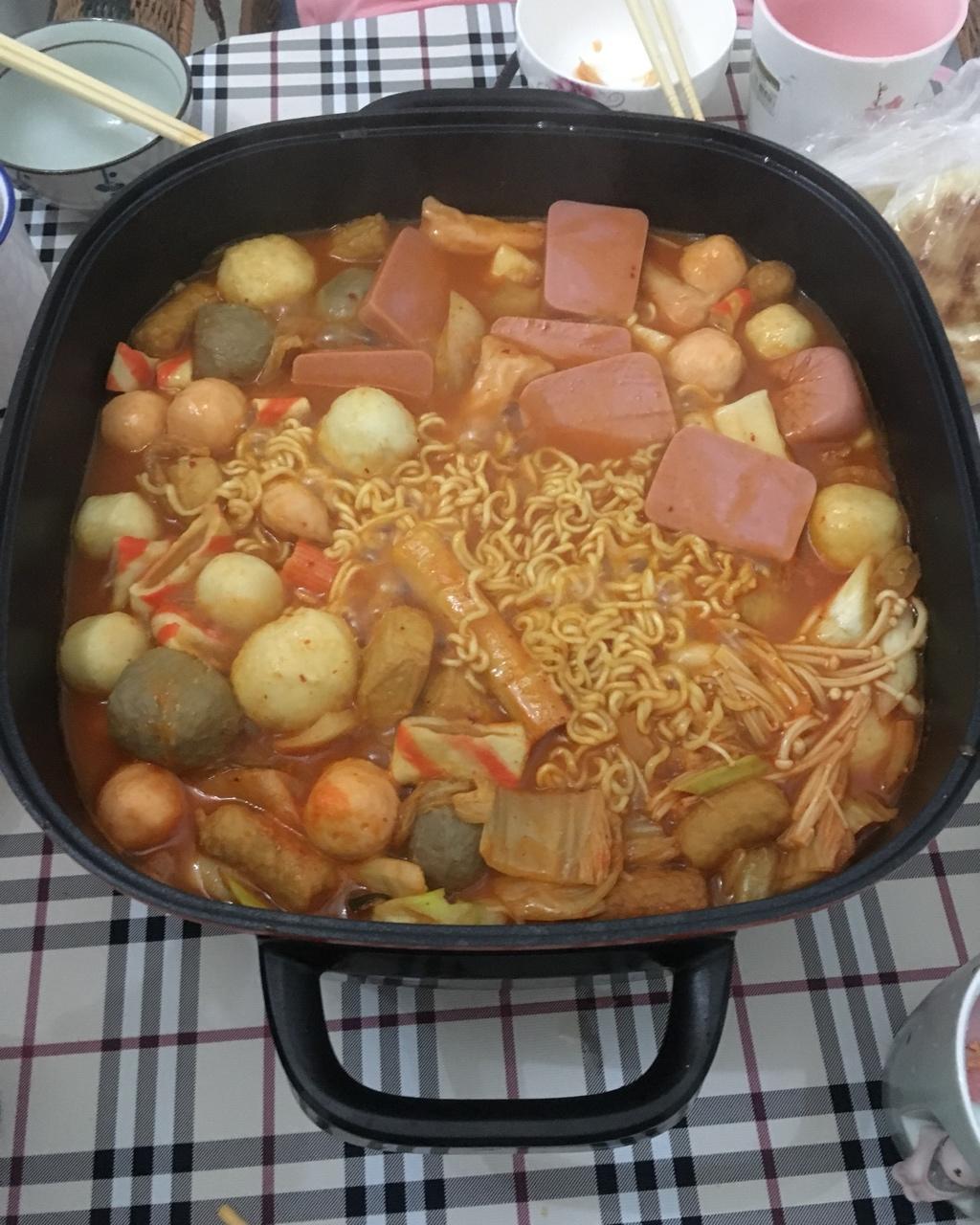 韩国部队锅拉面锅（超好吃）