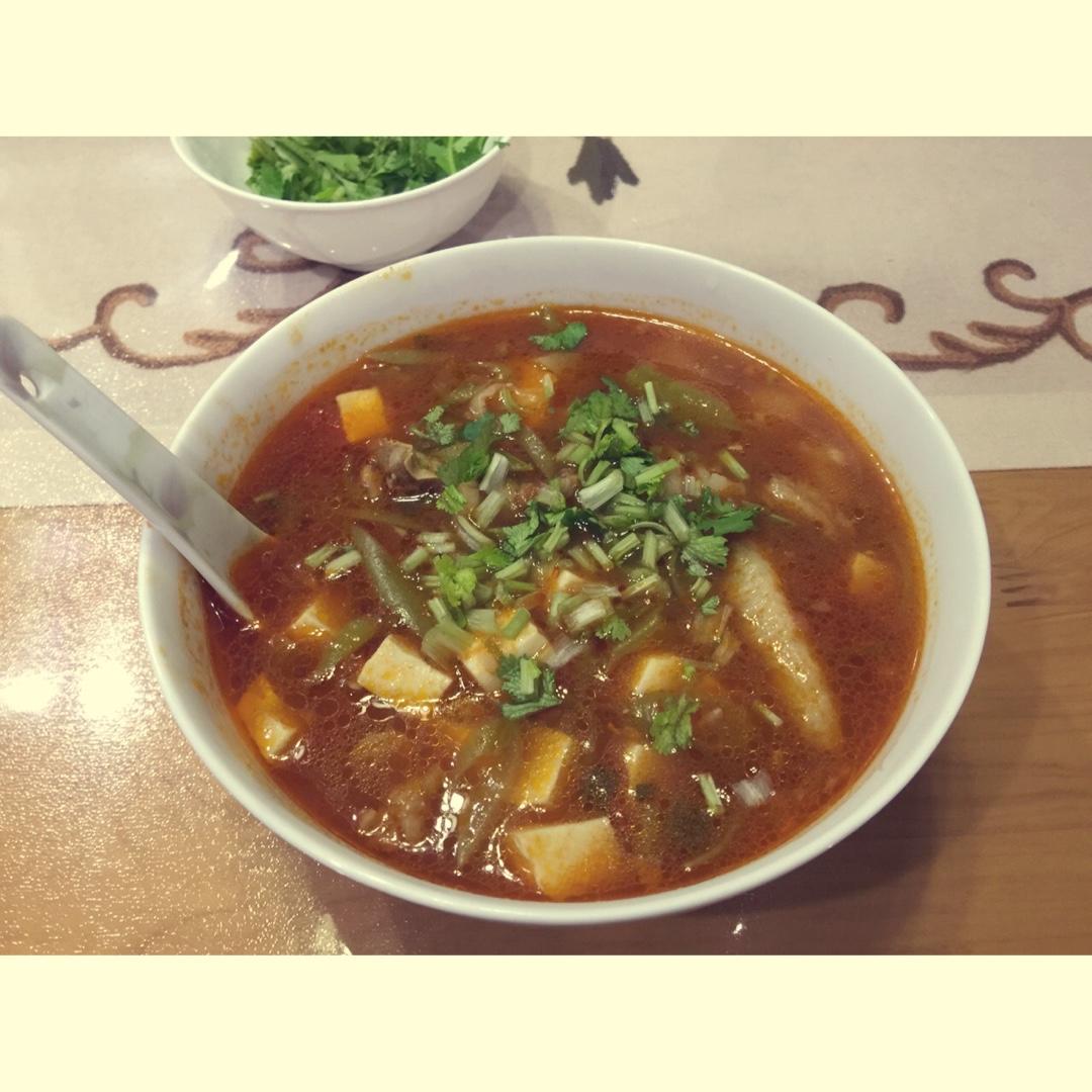 新疆汤饭（揪片子）附揪面片图解