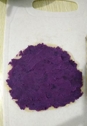 超级简单的紫薯卷的做法 步骤4