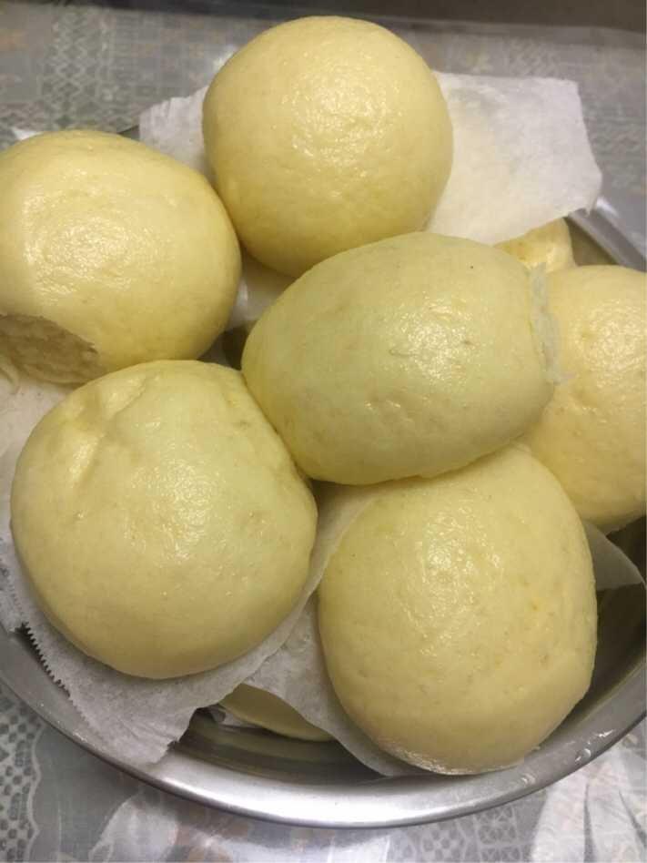 奶香松软小馒头