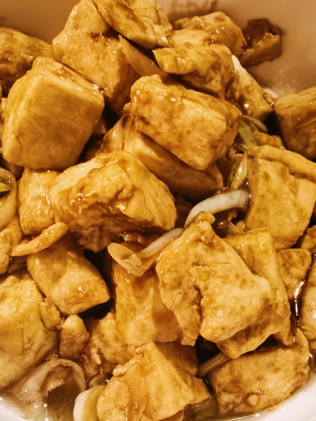 素炒豆腐