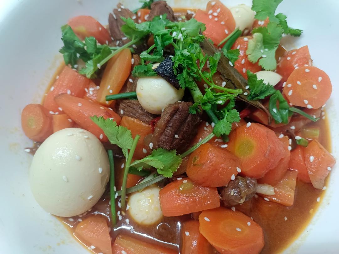 胡萝卜烧牛肉