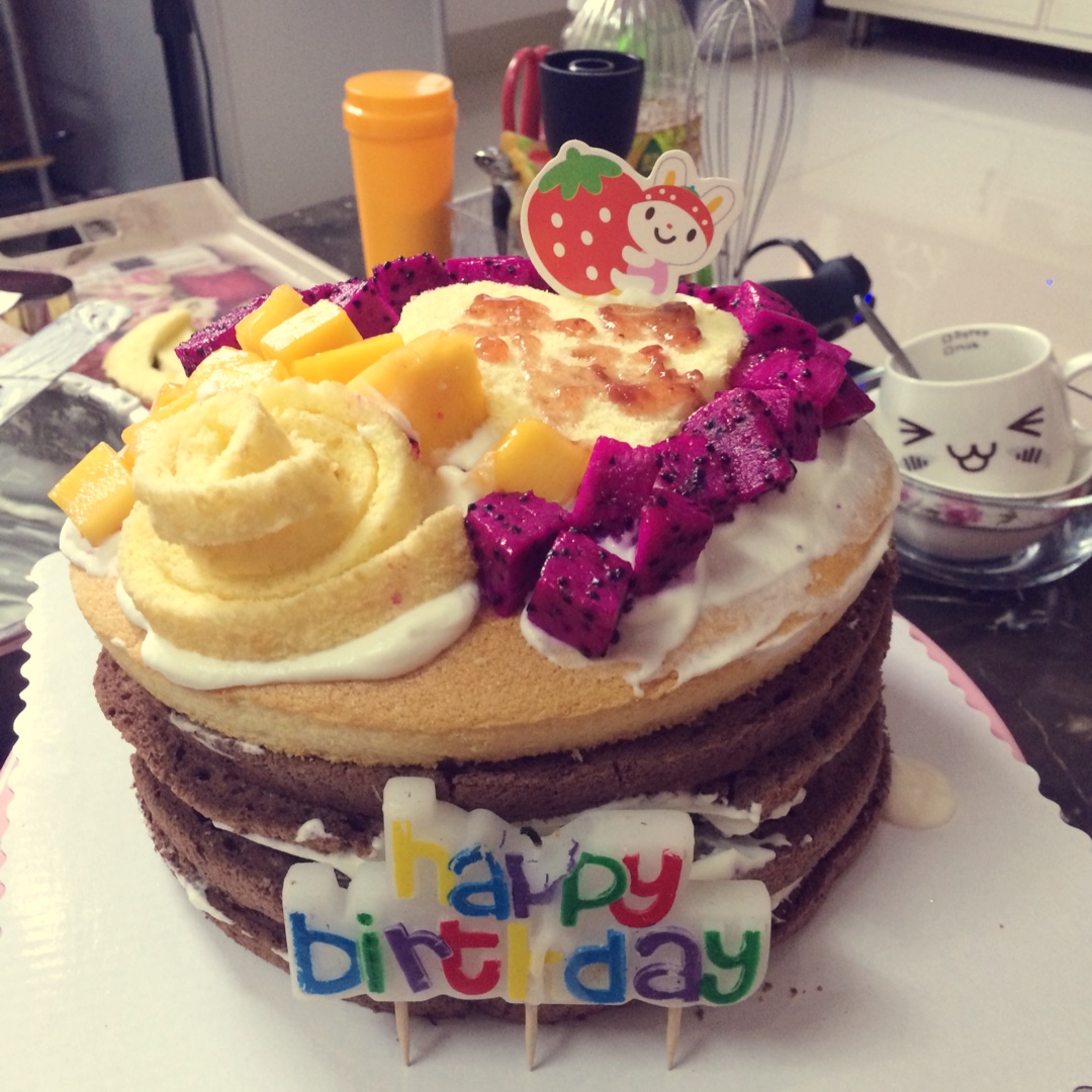 海绵胚裸蛋糕（附制作视频）