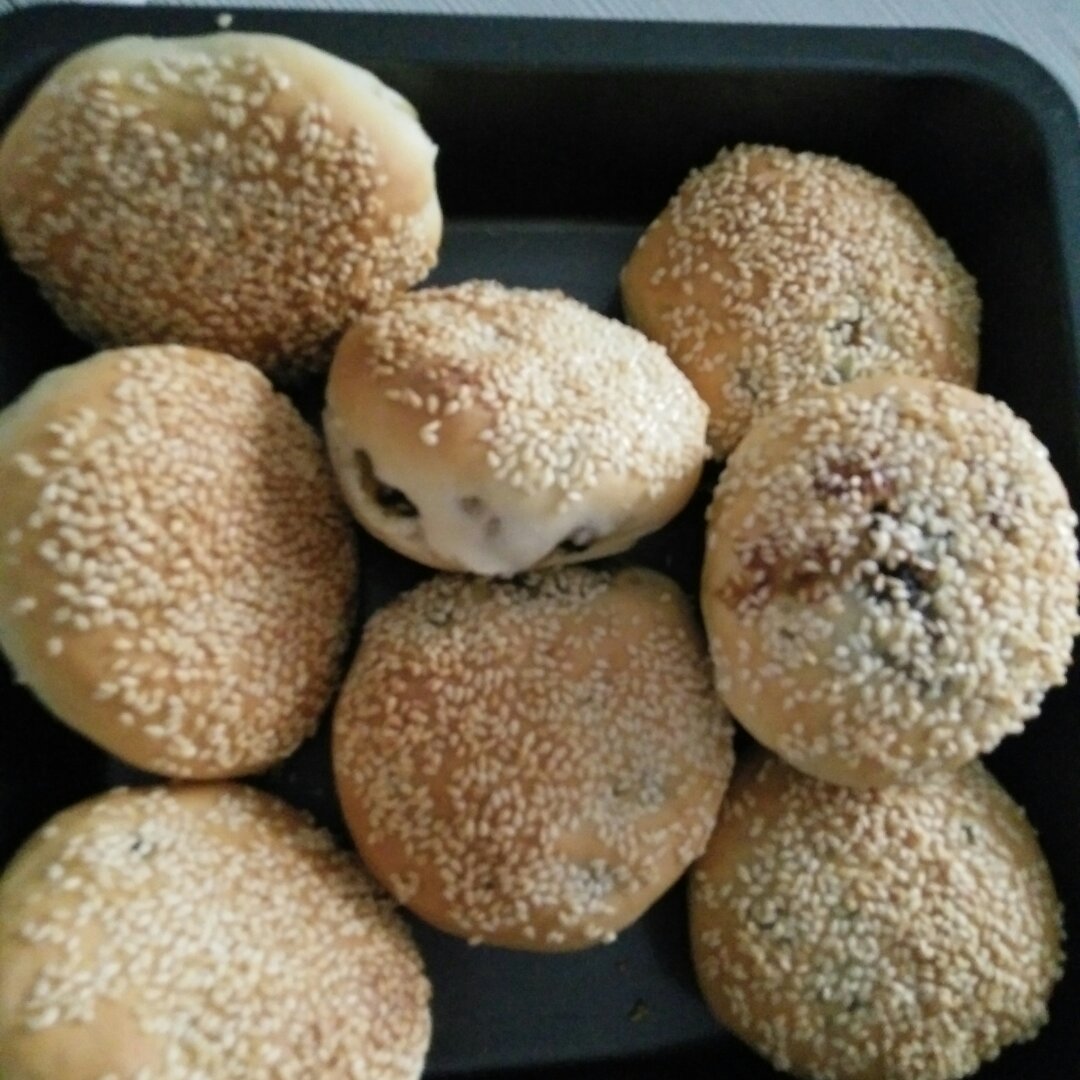 16爱烘焙做的烤箱版紫菜光饼