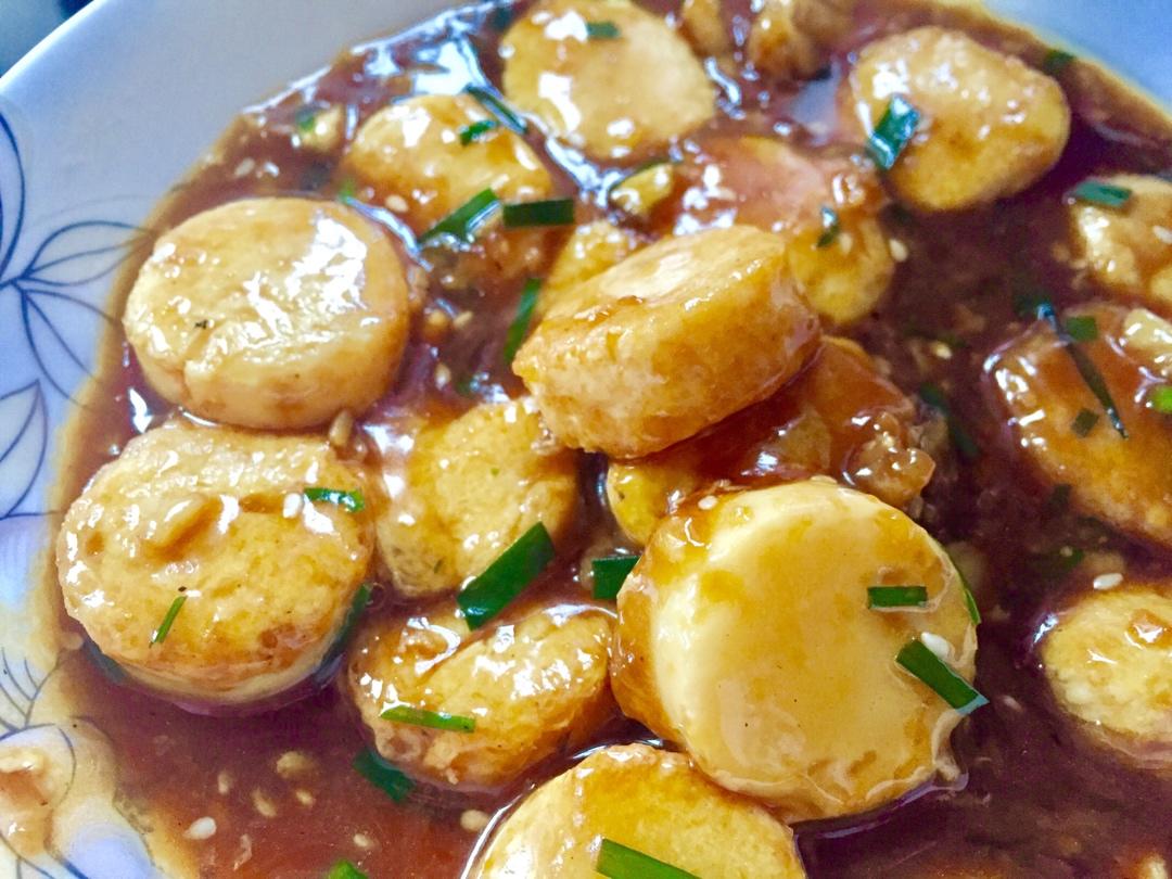 🔥超快手～酱汁日本豆腐，外酥里嫩