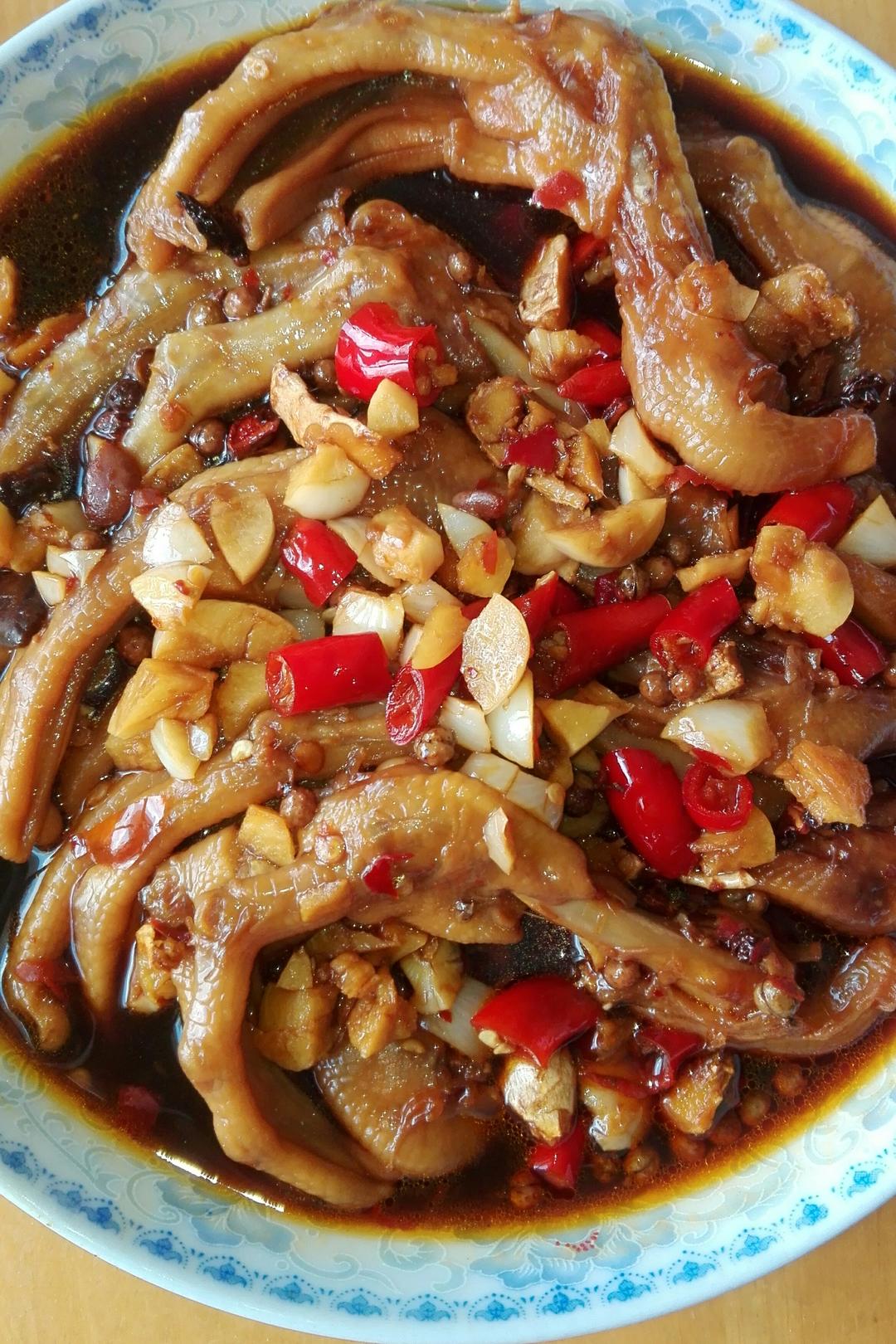 卤鸭掌不好吃你打我