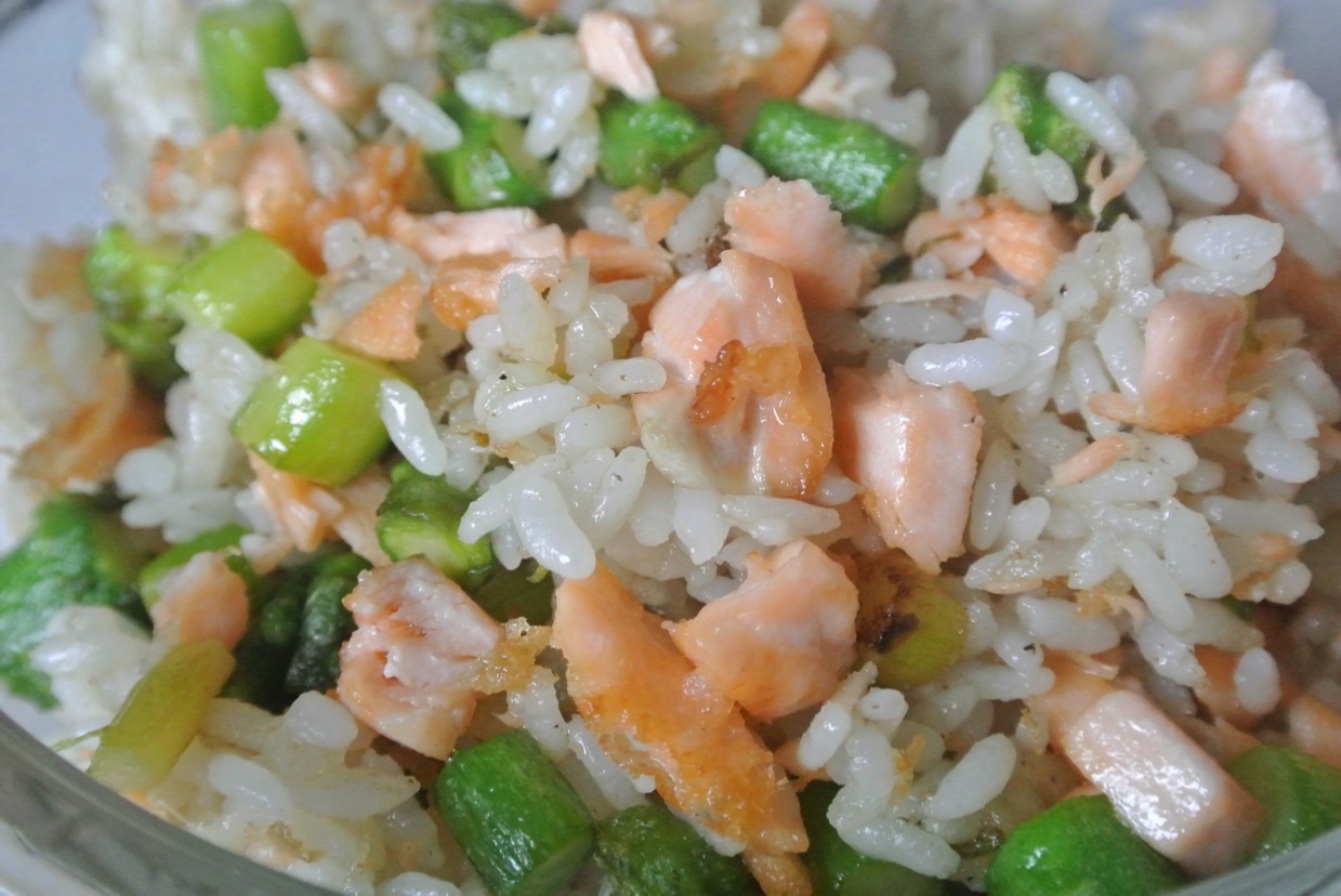 三文鱼炒饭