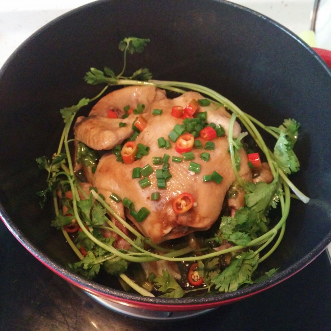 无水葱油鸡｜美食台