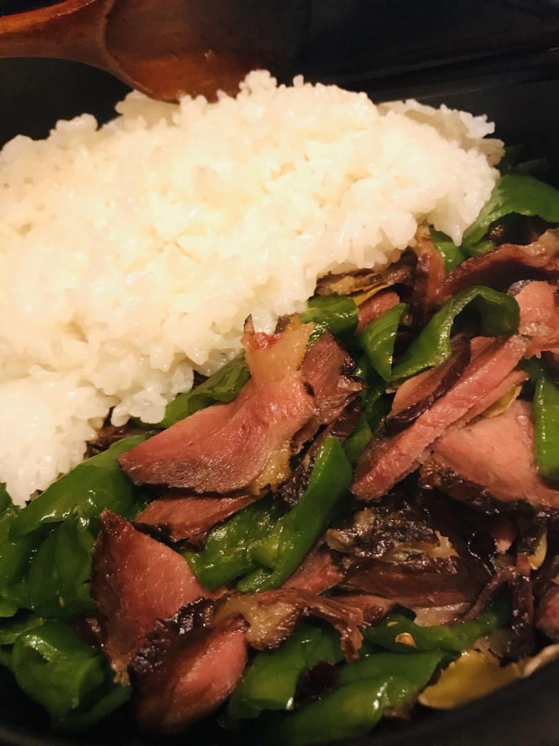 青椒炒腊肉