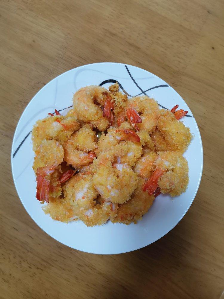 面包糠炸虾