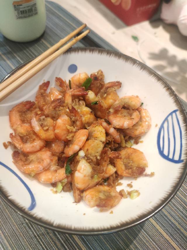 椒盐虾（超香酥）超简单版