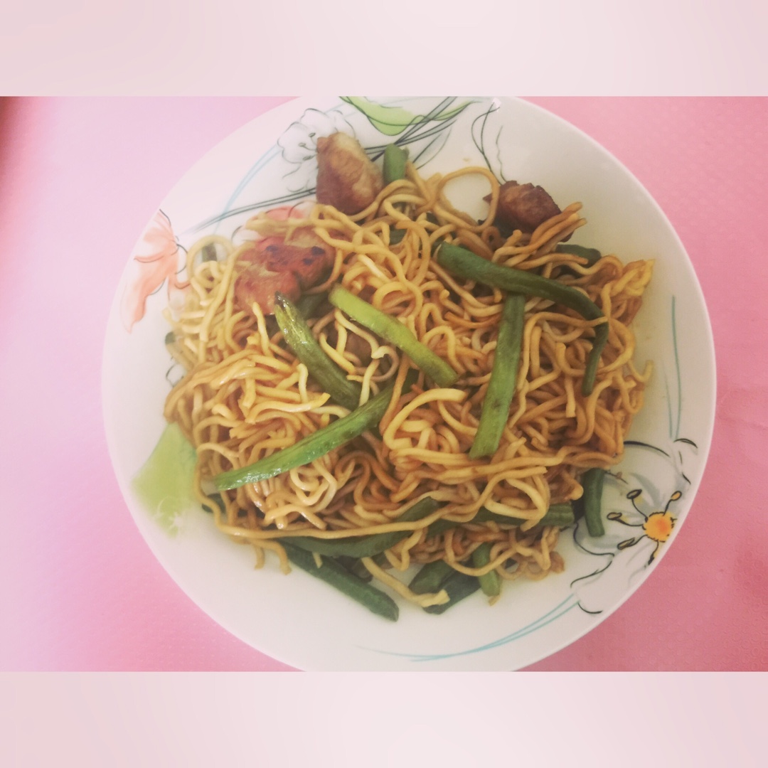 豆角焖面