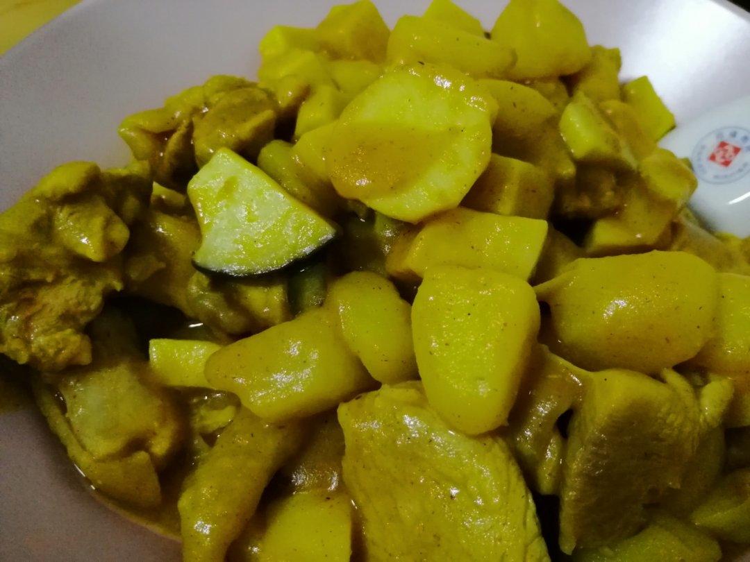 简约日式咖喱饭
