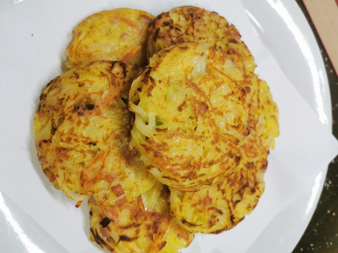 焦香薄脆土豆饼