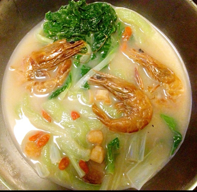 上汤奶白菜