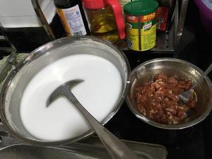 潮汕风味·瘦肉鸡蛋肠粉的做法 步骤1