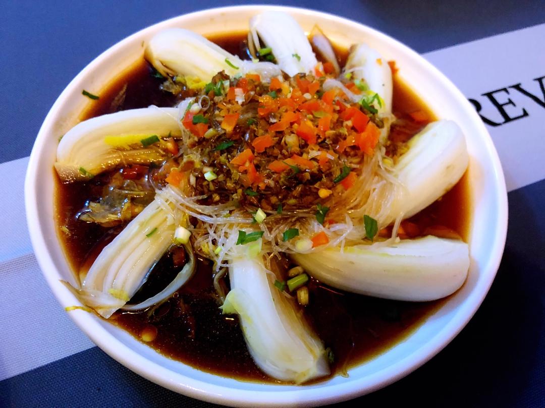 蒜蓉粉丝娃娃菜