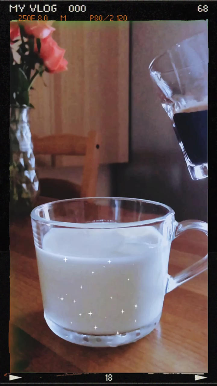 网红☕️豆奶咖啡☕️只需三步